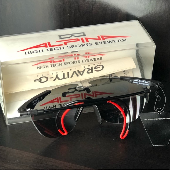 Vintage Alpina Opus IV L Cycling Sunglasses - Picture 4 of 5